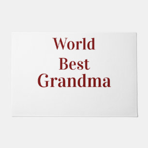 Paillasson Meilleure grand-mère du monde grands-parents grand