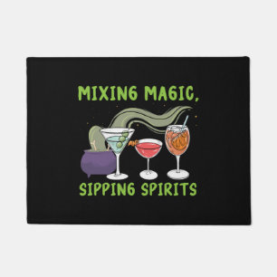 Paillasson Mélange de la magie Sipping Spirits Bartender Hall