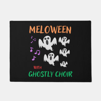 Paillasson Meloween avec choeur fantomatique. Mélodie et Hall