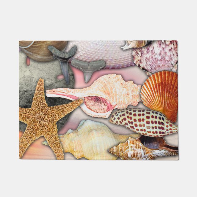 Paillasson Mer Coquilles Côtière Porte Vivante Côtière (Devant)