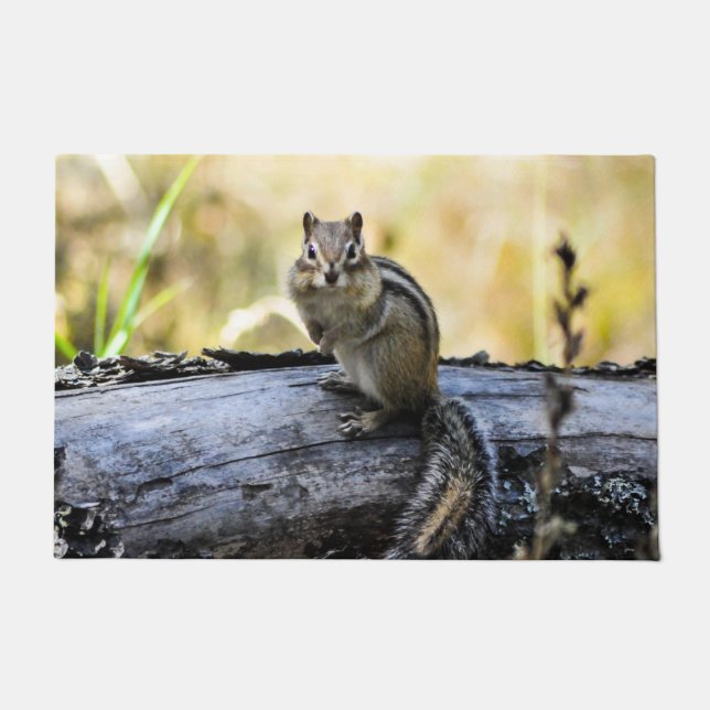 Paillasson Mignonne Chipmunk Porte Mat (Devant)