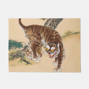 Paillasson Minhwa Tigre laid Koreen