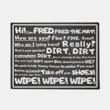 Minimal, Witty - Fred the Mat, Votre texte humoris