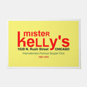 Paillasson Mister Kelly's Supper Club, Rush St., Chicago, IL