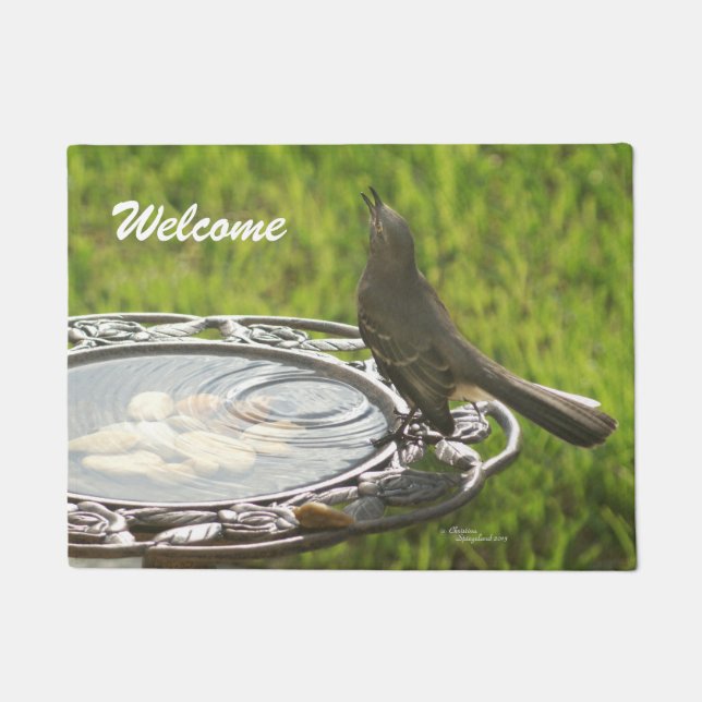 Paillasson Mockingbird Welcome Doormat (Devant)