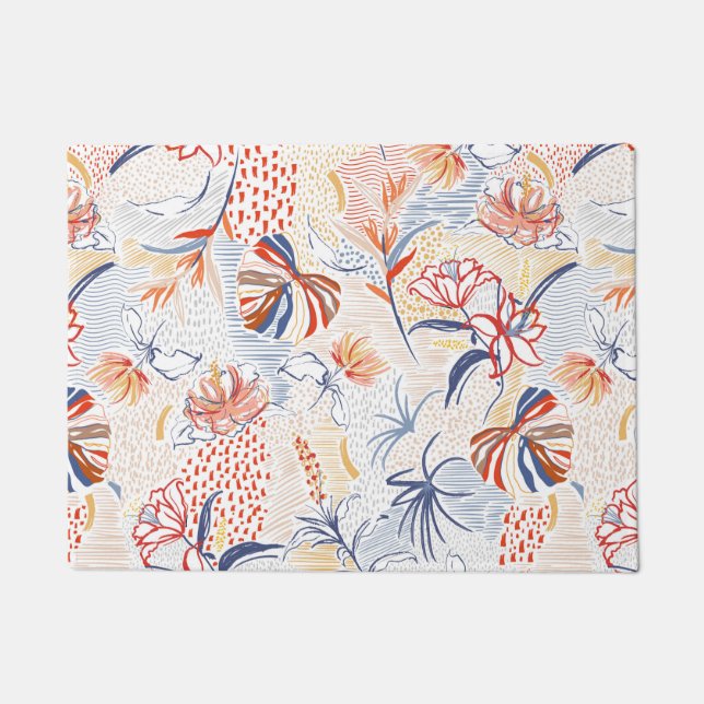 Paillasson Modèle Floral été (Devant)