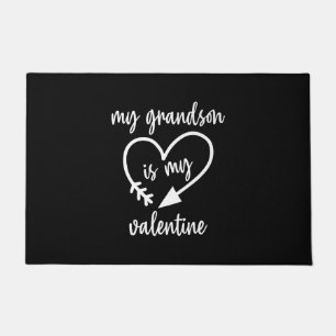 Paillasson Mon Petit-Fils Est Mon Saint Valentin.