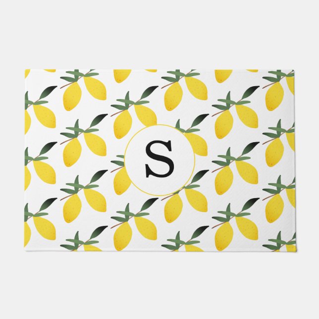 Paillasson Monogramme Citrus Porte (Devant)