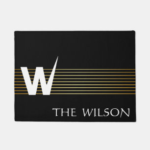 Paillasson Monogramme fait sur commande personnalisé