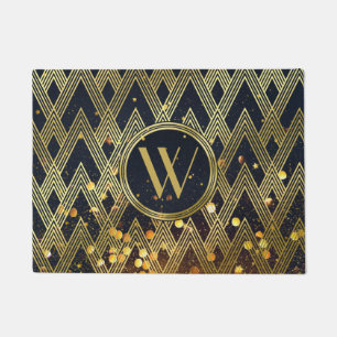Paillasson Monogramme géométrique de motif de parties