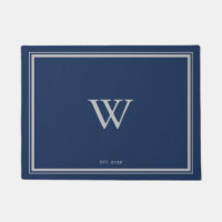 Monogramme minimum Ancre de bienvenue Marine | Arg