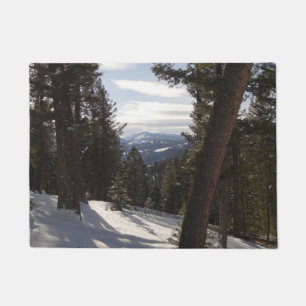 Paillasson Montagnes Madison en hiver dans le Montana