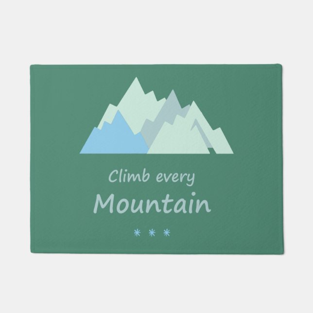 Paillasson Monter chaque Escalade Mountain Fun Mountain (Devant)