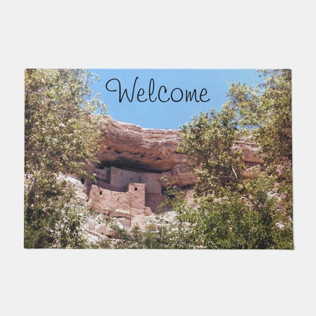 Paillasson Montezuma Castle National Monument AZ Photo Design (Devant)
