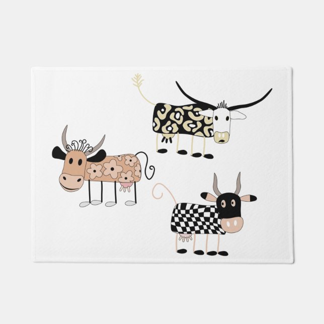 Paillasson Moo (Devant)