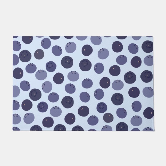 Paillasson Motif Blueberry (Devant)