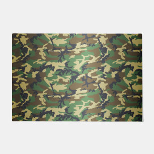 Paillasson Motif Camouflage de Woodland