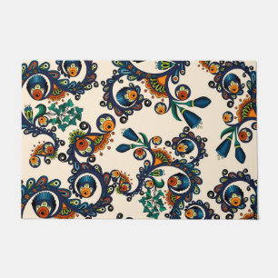 Paillasson Motif chic de Boho de hippie de Bohème colorée d