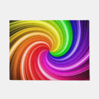 Motif d'art Spiral Colorful Tie Dye Rainbow Swirl