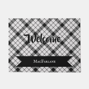 Paillasson Motif de clan écossais de MacFarlane Plaid Tartan