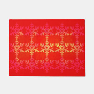 Paillasson Motif de flocon de neige de Noël