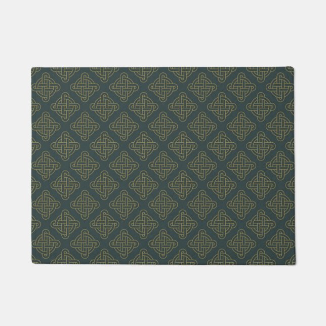 Paillasson Motif de noeud celtique élégant (Devant)