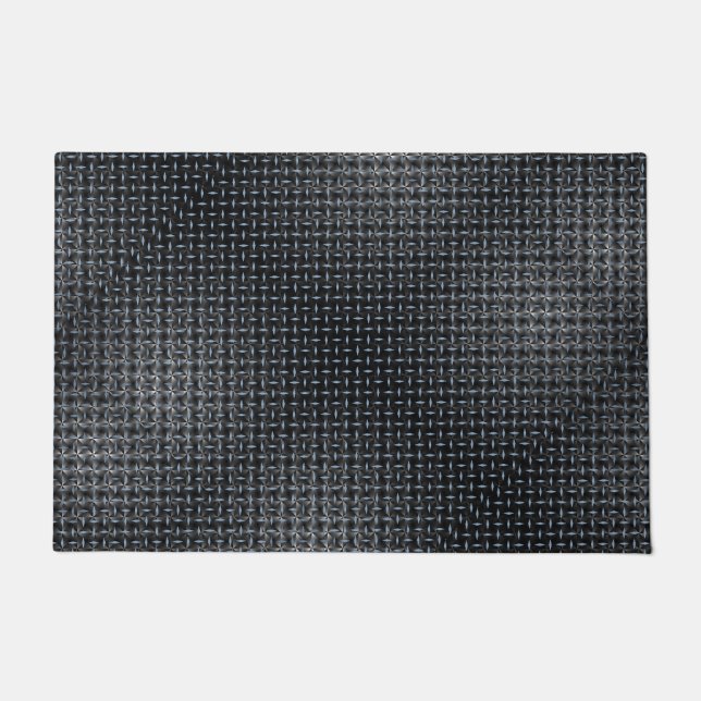 Paillasson Motif de plaque métallique 02 (Devant)