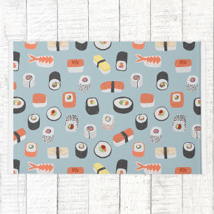 Paillasson Motif de rouleaux Sushi Nigiri Maki