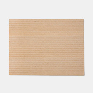 Paillasson Motif de texture de boîte de carton amusant