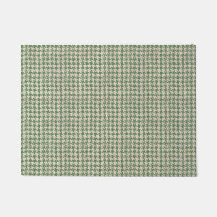 Paillasson Motif de vert de pied-de-poule