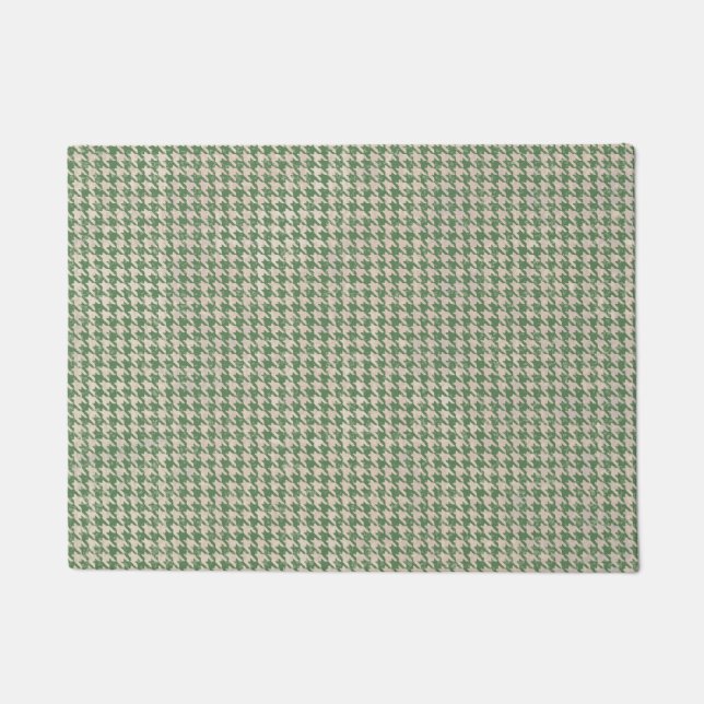 Paillasson Motif de vert de pied-de-poule (Devant)