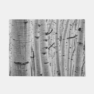 Paillasson Motif d'écorce d'arbre - tremblement Aspen