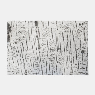 Paillasson Motif d'écorce de bouleau