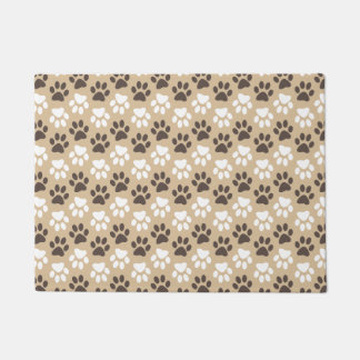 Paillasson Motif d'empreinte de patte