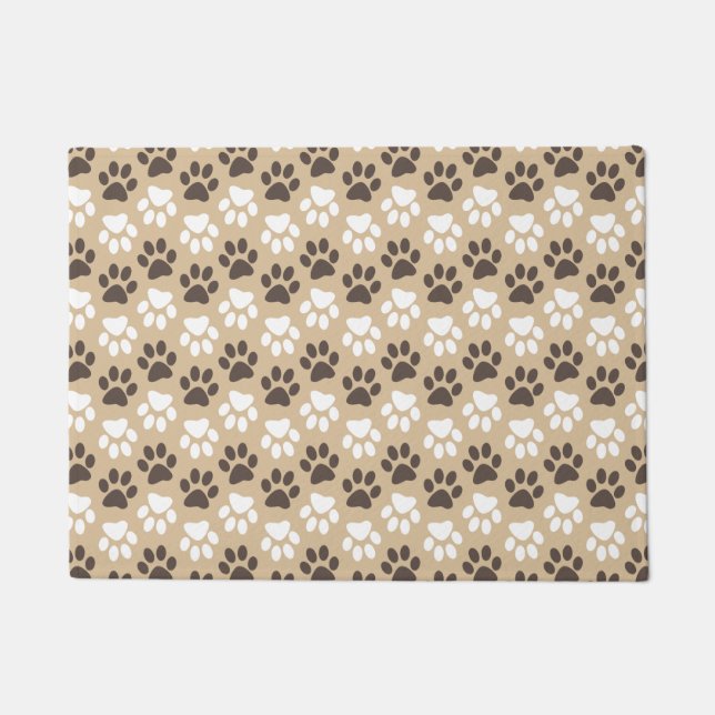 Paillasson Motif d'empreinte de patte (Devant)