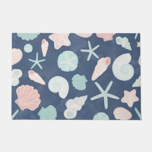 Paillasson motif des coquillages