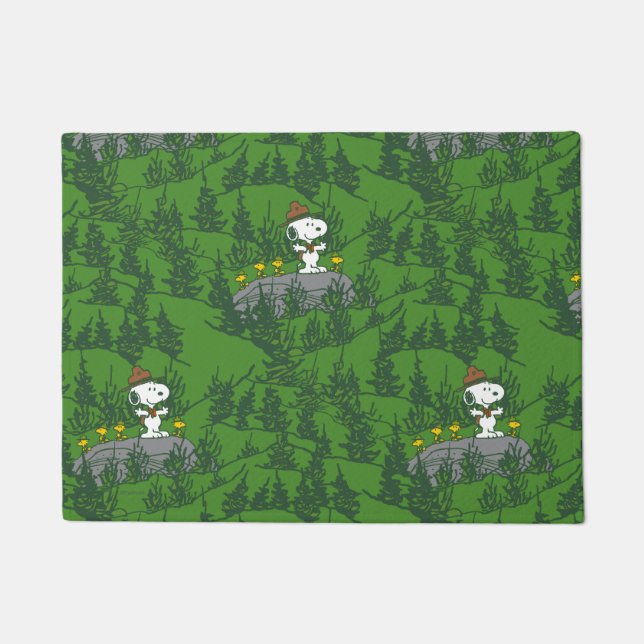 Paillasson Motif du Beagle de snoopy (Devant)