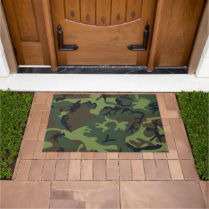 Paillasson Motif du Camouflage Vert, Motif militaire, Armée
