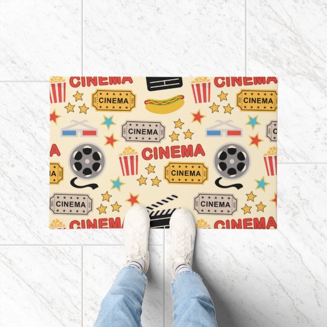 Paillasson Motif du cinéma (Intérieur)