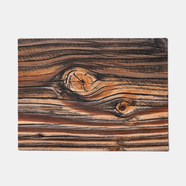 Paillasson Motif du grain de bois (Devant)