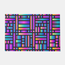 Motif élégant moderne - Mode Tartan géométrique