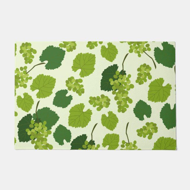 Paillasson Motif Feuille de raisins et de raisins (Devant)