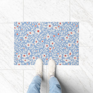 Paillasson Motif floral du bois
