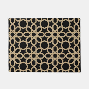 Paillasson Motif géométrique arabe islamique Conception Abstr