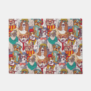 Paillasson Motif mignon de mode de chiot