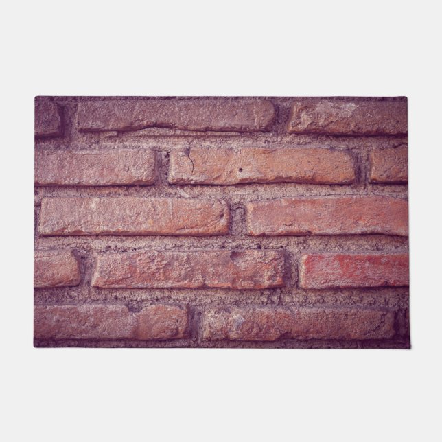 Paillasson Motif mur en brique (Devant)