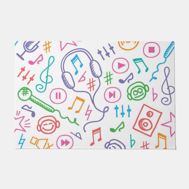Paillasson Motif musical (Devant)
