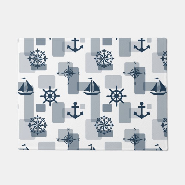 Paillasson Motif nautique (Devant)