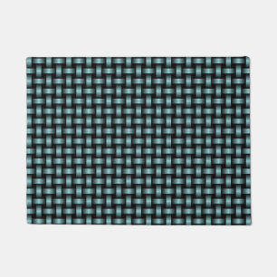 Paillasson Motif noir bleu