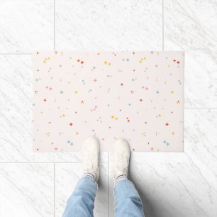 Paillasson Motif Pastel Star